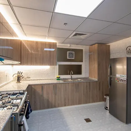 Luxury Brand New 1Bd Apt In Ajman Free Parking Near Beach Quarto foto